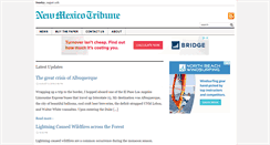 Desktop Screenshot of nmtribune.com